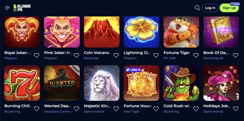 Billionairespin tours gratuits, billionairespin app