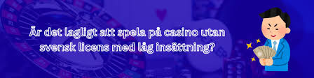 Casino med 5 euro insättning - Låt spelandet börja!